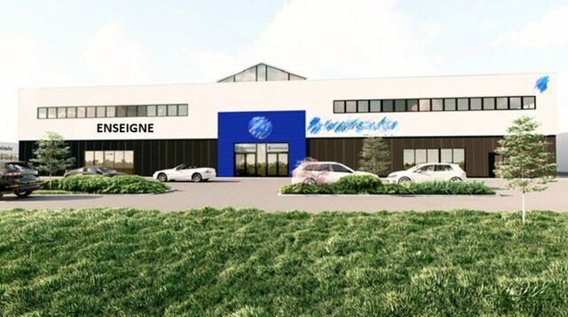 A LOUER LOCAL COMMERCIAL 606m² NOUVEAU RETAIL POITIERS NORD